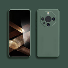 Ultra-thin Silicone Gel Soft Case 360 Degrees Cover YK1 for Huawei Mate 60 RS Ultimate Midnight Green