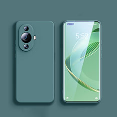 Ultra-thin Silicone Gel Soft Case 360 Degrees Cover YK1 for Huawei Nova 11 Pro Midnight Green