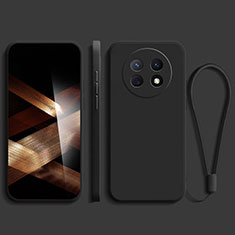 Ultra-thin Silicone Gel Soft Case 360 Degrees Cover YK1 for Huawei Nova Y91 Black