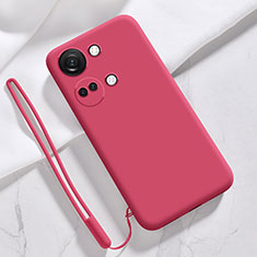 Ultra-thin Silicone Gel Soft Case 360 Degrees Cover YK1 for OnePlus Ace 2V 5G Red