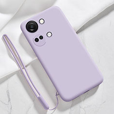 Ultra-thin Silicone Gel Soft Case 360 Degrees Cover YK1 for OnePlus Nord 3 5G Clove Purple