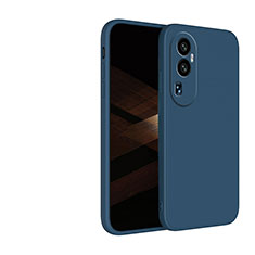 Ultra-thin Silicone Gel Soft Case 360 Degrees Cover YK1 for Oppo Reno10 Pro+ Plus 5G Blue