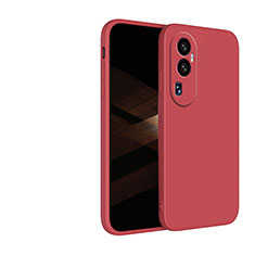 Ultra-thin Silicone Gel Soft Case 360 Degrees Cover YK1 for Oppo Reno10 Pro+ Plus 5G Red