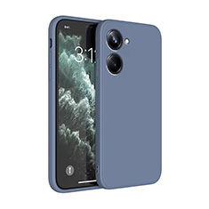 Ultra-thin Silicone Gel Soft Case 360 Degrees Cover YK1 for Realme 10 4G Lavender Gray