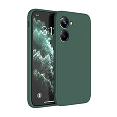 Ultra-thin Silicone Gel Soft Case 360 Degrees Cover YK1 for Realme 10 4G Midnight Green