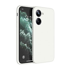 Ultra-thin Silicone Gel Soft Case 360 Degrees Cover YK1 for Realme 10 4G White