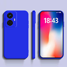 Ultra-thin Silicone Gel Soft Case 360 Degrees Cover YK1 for Realme 10 Pro+ Plus 5G Blue