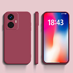 Ultra-thin Silicone Gel Soft Case 360 Degrees Cover YK1 for Realme 10 Pro+ Plus 5G Red