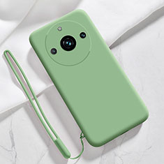 Ultra-thin Silicone Gel Soft Case 360 Degrees Cover YK1 for Realme 11 Pro 5G Green