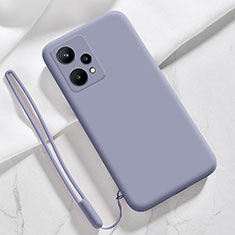 Ultra-thin Silicone Gel Soft Case 360 Degrees Cover YK1 for Realme 9 5G Lavender Gray