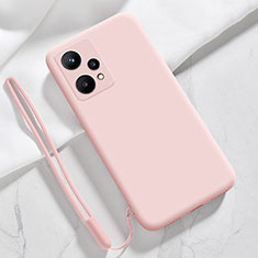 Ultra-thin Silicone Gel Soft Case 360 Degrees Cover YK1 for Realme 9 5G Pink