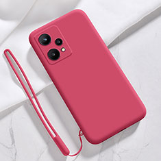 Ultra-thin Silicone Gel Soft Case 360 Degrees Cover YK1 for Realme 9 5G Red