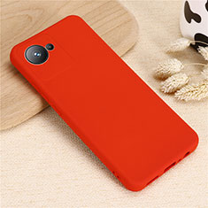 Ultra-thin Silicone Gel Soft Case 360 Degrees Cover YK1 for Realme C30s Red