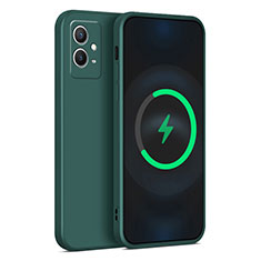 Ultra-thin Silicone Gel Soft Case 360 Degrees Cover YK1 for Vivo T1 5G India Midnight Green