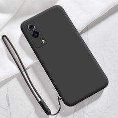 Ultra-thin Silicone Gel Soft Case 360 Degrees Cover YK1 for Vivo T1x 5G Black