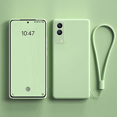 Ultra-thin Silicone Gel Soft Case 360 Degrees Cover YK1 for Vivo V21e 5G Green