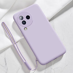 Ultra-thin Silicone Gel Soft Case 360 Degrees Cover YK1 for Xiaomi Civi 3 5G Clove Purple