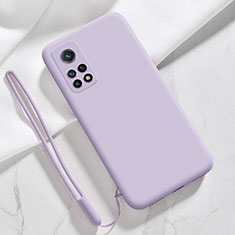 Ultra-thin Silicone Gel Soft Case 360 Degrees Cover YK1 for Xiaomi Mi 10T 5G Clove Purple