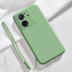 Ultra-thin Silicone Gel Soft Case 360 Degrees Cover YK1 for Xiaomi Mi 13T 5G Green