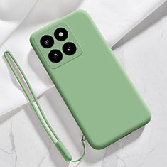 Ultra-thin Silicone Gel Soft Case 360 Degrees Cover YK1 for Xiaomi Mi 14 5G Green