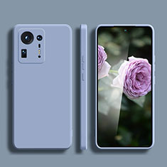 Ultra-thin Silicone Gel Soft Case 360 Degrees Cover YK1 for Xiaomi Mi Mix 4 5G Lavender Gray