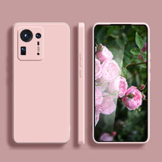 Ultra-thin Silicone Gel Soft Case 360 Degrees Cover YK1 for Xiaomi Mi Mix 4 5G Pink