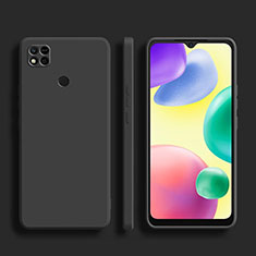 Ultra-thin Silicone Gel Soft Case 360 Degrees Cover YK1 for Xiaomi Redmi 9 India Black