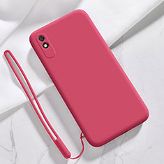Ultra-thin Silicone Gel Soft Case 360 Degrees Cover YK1 for Xiaomi Redmi 9i Red