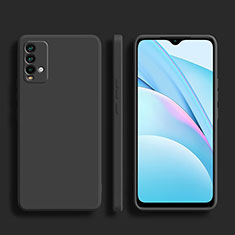 Ultra-thin Silicone Gel Soft Case 360 Degrees Cover YK1 for Xiaomi Redmi 9T 4G Black