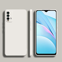 Ultra-thin Silicone Gel Soft Case 360 Degrees Cover YK1 for Xiaomi Redmi 9T 4G White