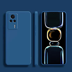 Ultra-thin Silicone Gel Soft Case 360 Degrees Cover YK1 for Xiaomi Redmi K60E 5G Blue