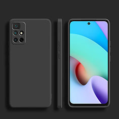 Ultra-thin Silicone Gel Soft Case 360 Degrees Cover YK1 for Xiaomi Redmi Note 11 4G (2022) Black