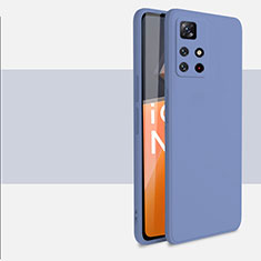 Ultra-thin Silicone Gel Soft Case 360 Degrees Cover YK1 for Xiaomi Redmi Note 11S 5G Lavender Gray