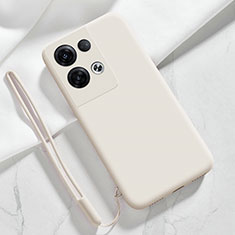 Ultra-thin Silicone Gel Soft Case 360 Degrees Cover YK1 for Xiaomi Redmi Note 13 5G White
