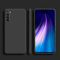 Ultra-thin Silicone Gel Soft Case 360 Degrees Cover YK1 for Xiaomi Redmi Note 8 (2021) Black