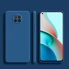 Ultra-thin Silicone Gel Soft Case 360 Degrees Cover YK1 for Xiaomi Redmi Note 9T 5G Blue