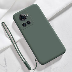 Ultra-thin Silicone Gel Soft Case 360 Degrees Cover YK2 for OnePlus Ace 5G Midnight Green
