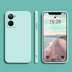 Ultra-thin Silicone Gel Soft Case 360 Degrees Cover YK2 for Realme 10 Pro 5G Matcha Green