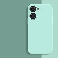 Ultra-thin Silicone Gel Soft Case 360 Degrees Cover YK2 for Realme 10S 5G Cyan