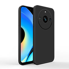 Ultra-thin Silicone Gel Soft Case 360 Degrees Cover YK2 for Realme 11 Pro 5G Black