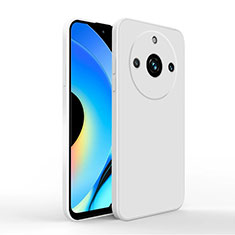Ultra-thin Silicone Gel Soft Case 360 Degrees Cover YK2 for Realme 11 Pro 5G White