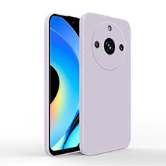 Ultra-thin Silicone Gel Soft Case 360 Degrees Cover YK2 for Realme 11 Pro+ Plus 5G Clove Purple