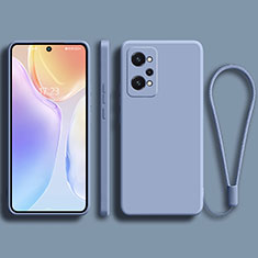 Ultra-thin Silicone Gel Soft Case 360 Degrees Cover YK2 for Realme GT Neo 3T 5G Lavender Gray