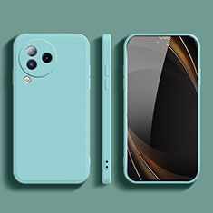 Ultra-thin Silicone Gel Soft Case 360 Degrees Cover YK2 for Xiaomi Civi 3 5G Mint Blue