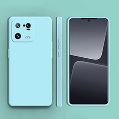 Ultra-thin Silicone Gel Soft Case 360 Degrees Cover YK2 for Xiaomi Mi 13 Pro 5G Cyan