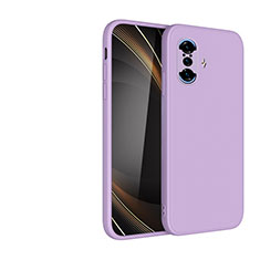 Ultra-thin Silicone Gel Soft Case 360 Degrees Cover YK2 for Xiaomi Poco F3 GT 5G Purple