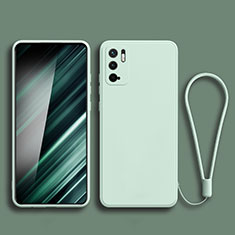 Ultra-thin Silicone Gel Soft Case 360 Degrees Cover YK2 for Xiaomi Redmi Note 11 SE 5G Matcha Green