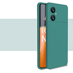 Ultra-thin Silicone Gel Soft Case 360 Degrees Cover YK2 for Xiaomi Redmi Note 11R 5G Midnight Green