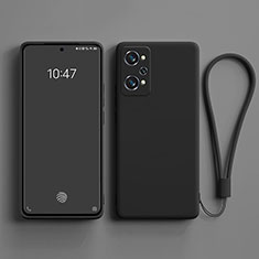 Ultra-thin Silicone Gel Soft Case 360 Degrees Cover YK3 for Realme GT Neo 3T 5G Black