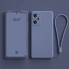 Ultra-thin Silicone Gel Soft Case 360 Degrees Cover YK3 for Realme GT Neo 3T 5G Lavender Gray